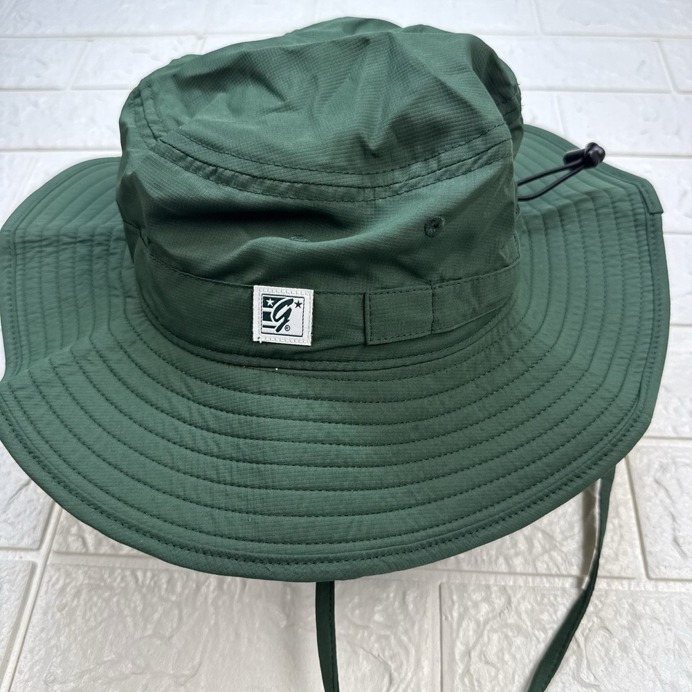 The Game Ultralight Booney Cap Mens Green Golf Hat UPF 30+ GB400 One Size